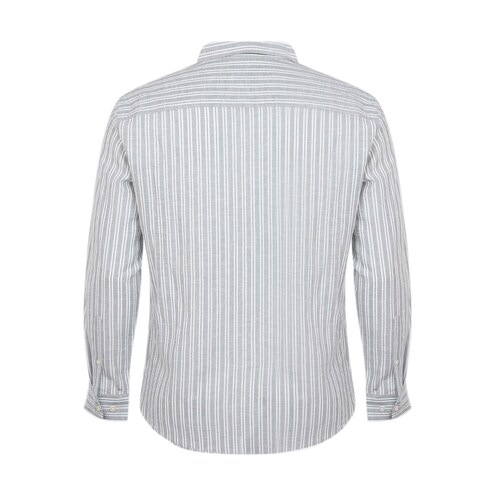 Camisa a Rayas Bruno Magnani para Hombre Plus