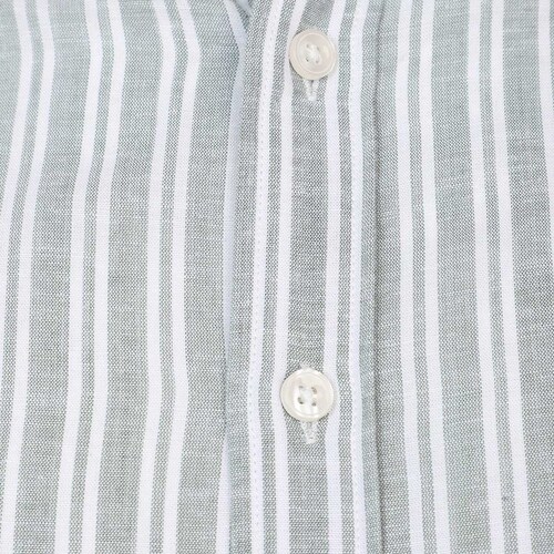 Camisa a Rayas Bruno Magnani para Hombre Plus