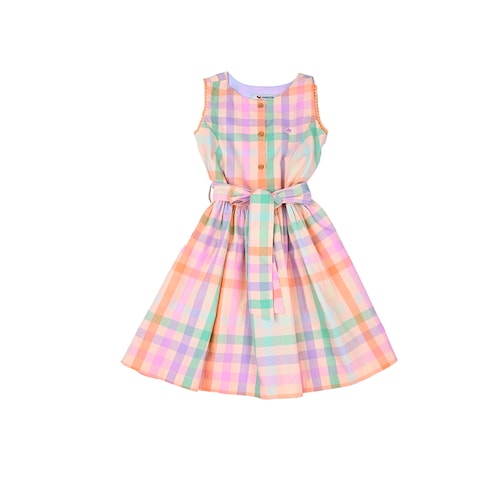 Vestido Sin Manga Ferrioni Prisma para Niña
