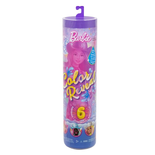 Barbie Color Reveal Muñeca Moda Disco Sorpresa Mattel
