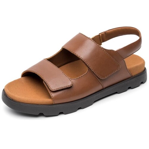 Sandalia Ergonómica Quirellien en Piel para Hombre