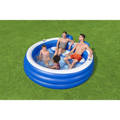 Alberca Familiar Inflable Splash Paradise 2.31M X 2.19M X 79Cm Bestway