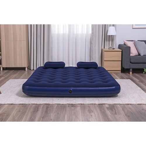 Colchon Inflable Matrimonial con Bomba Manual Bestway