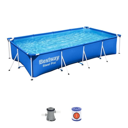 Set de Alberca Steel Pro 4.00 M X 2.11 M X 81C M Bestway