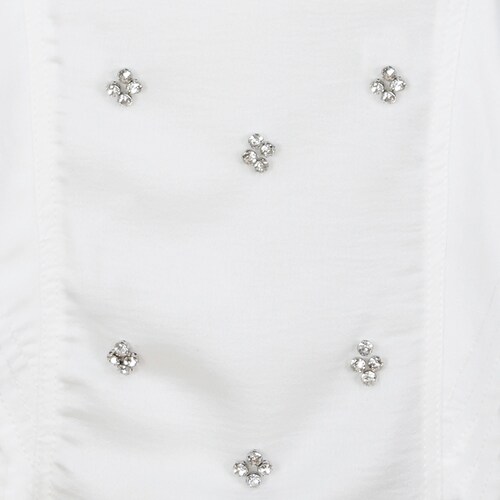 Blusa Mangas Mariposa y Pedrería #4Me&4You para Mujer Junior