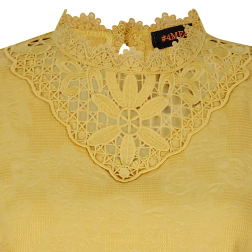 Blusa Insertos Manga Obispo #4Me&4You para Mujer Junior