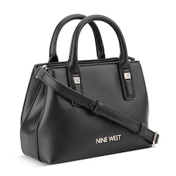 bolso-satchel-nine-west-negro-para-mujer