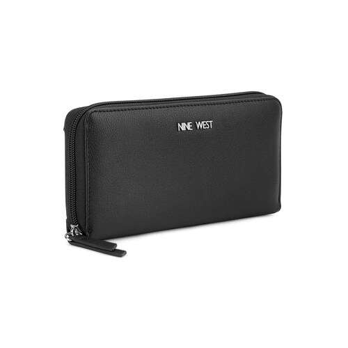 Cartera Wallet Nine West Negra para Mujer