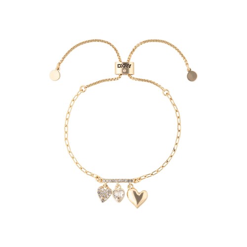 Pulsera Corazón Cristal Pavé Dkny