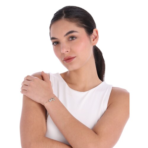 Pulsera Corazón Cristal Pavé Dkny