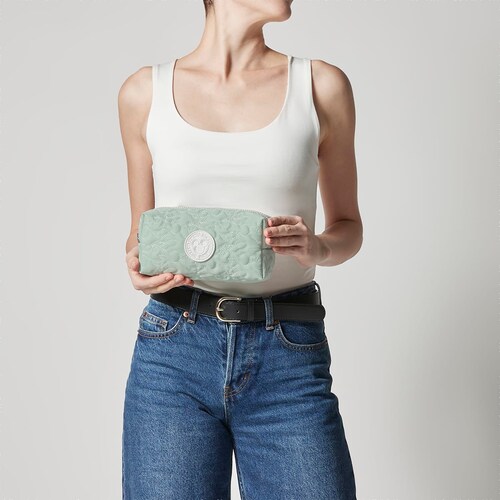 Cosmetiquera Case W Capsule Verde para Mujer