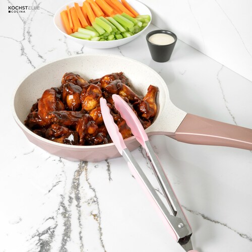 Juego de Utensilios de Cocina Color Rosa 13 Piezas Kochstelle