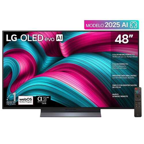 Pantalla LG 48 Pulgadas Oled Evo Ai C5 4K Smart Tv