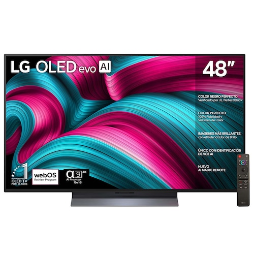 Pantalla LG 48 Pulgadas Oled Evo Ai C5 4K Smart Tv
