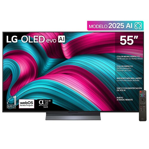 Pantalla LG 55 Pulgadas Oled Evo Ai C5 4K Smart Tv