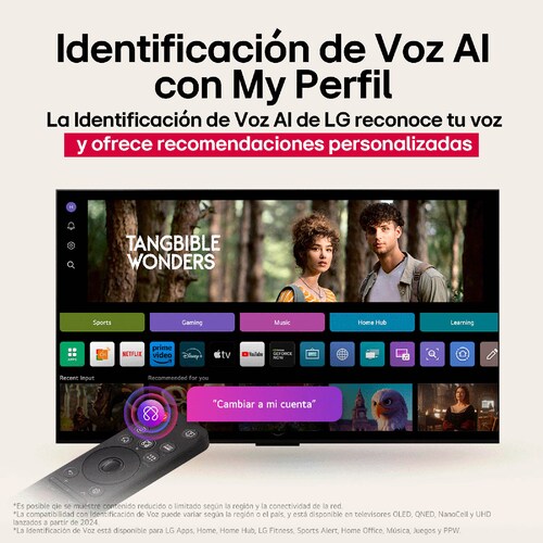 Pantalla LG 55 Pulgadas Oled Evo Ai C5 4K Smart Tv