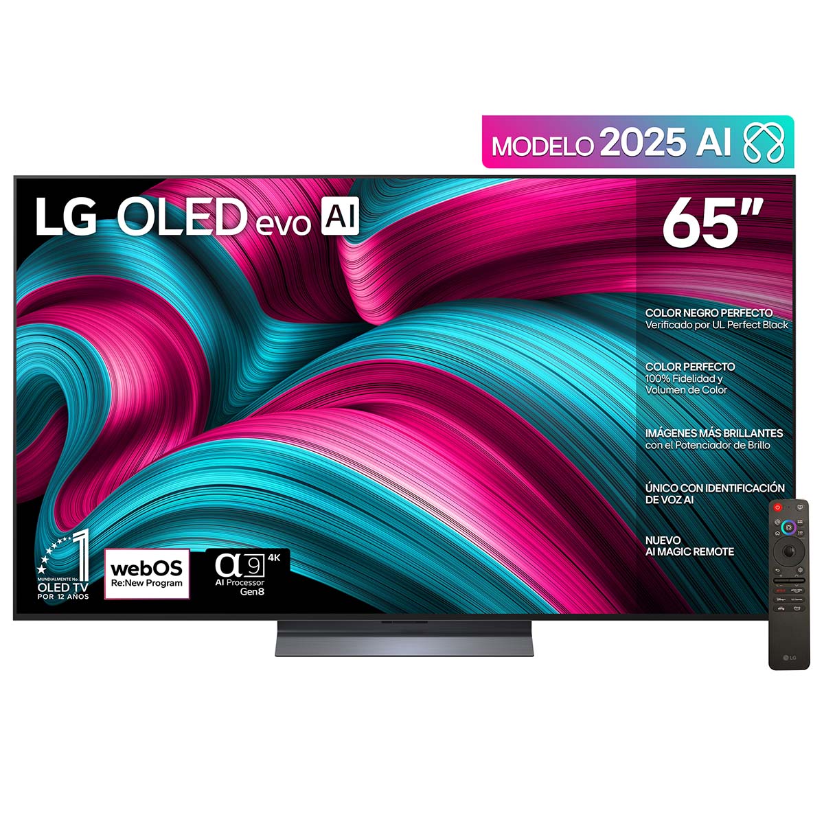 Pantalla LG 65 Pulgadas Oled Evo Ai C5 4K Smart Tv