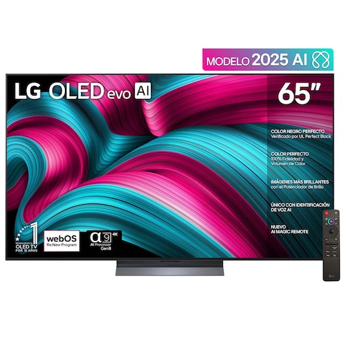 Pantalla LG 65 Pulgadas Oled Evo Ai C5 4K Smart Tv