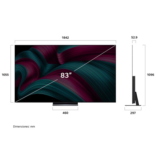Pantalla LG 42 Pulgadas Oled Evo Ai C5 4K Smart Tv