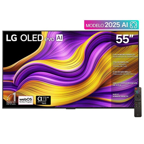 Pantalla LG 55 Pulgadas Oled Evo Ai G5 4K Smart Tv