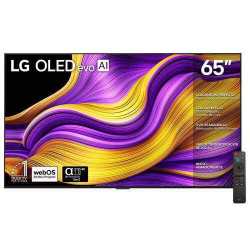 Pantalla LG 65 Pulgadas Oled Evo Ai G5 4K Smart Tv