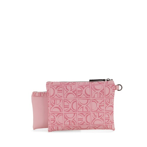 Set 2Pzas Cosmetiquera Cloe Rosa para Mujer