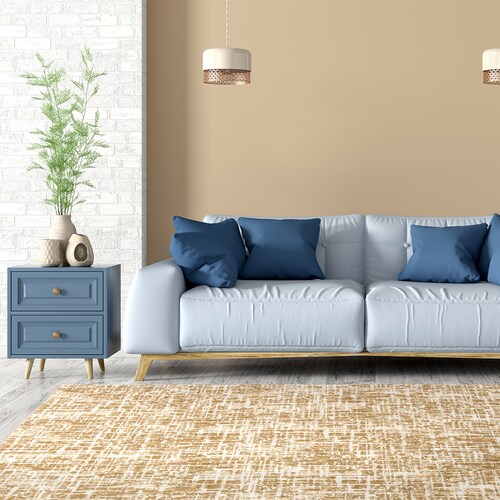 Tapete Abadi Circonia 04 230X160Cm Dorado