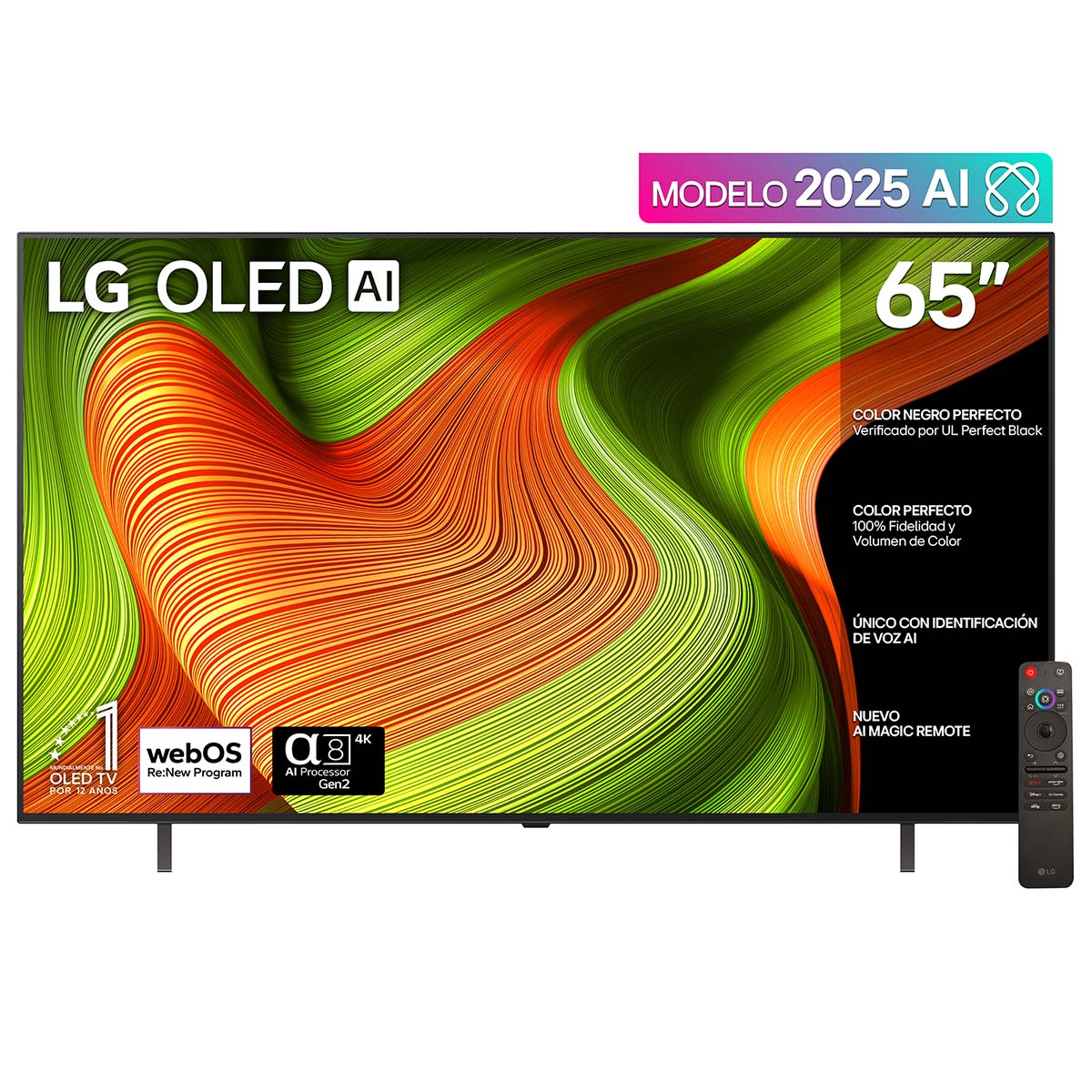 Pantalla LG 65 Pulgadas Oled Ai B5 4K Smart Tv