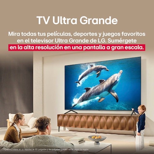 Pantalla LG 75 Pulgadas 4K Qned Ai Qned92