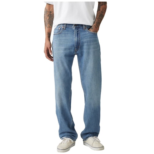 Jeans Relaxed Straight Levi's 555 para Hombre Universitario