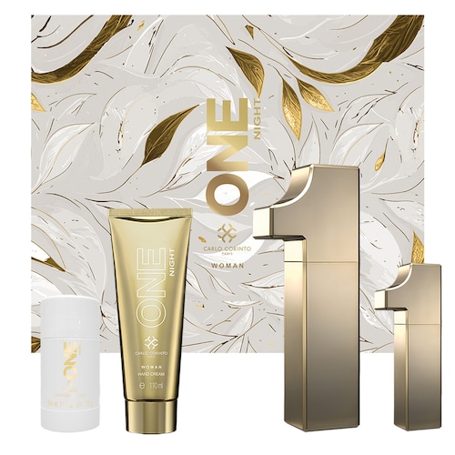 Estuche Eau de Parfum Carlo Corinto One Night Woman 100Ml para Mujer