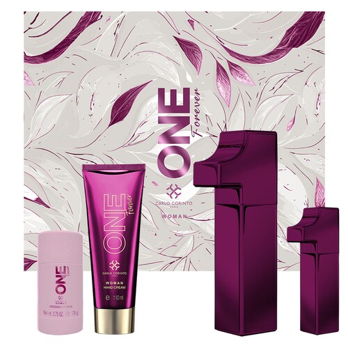 Estuche Eau de Parfum Carlo Corinto One Forever Woman 100Ml para Mujer