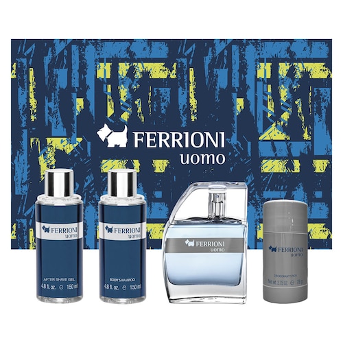 Estuche Eau de Toilette Ferrioni Uomo 100Ml para Hombre
