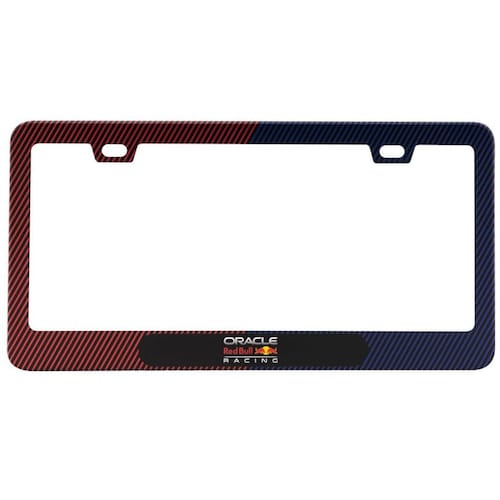 Porta Placa Red Bull Metálico para Auto