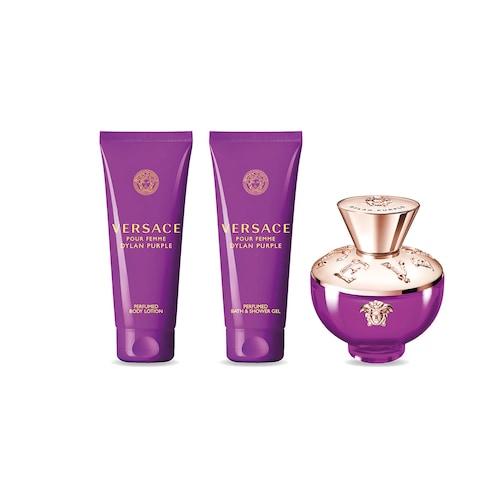 Set Eau de Parfum Versace Dylan Purple 100Ml para Mujer