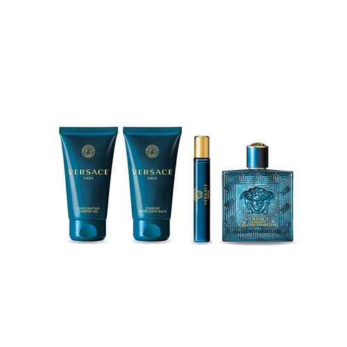Set Eau de Parfum Versace Eros 100Ml para Hombre