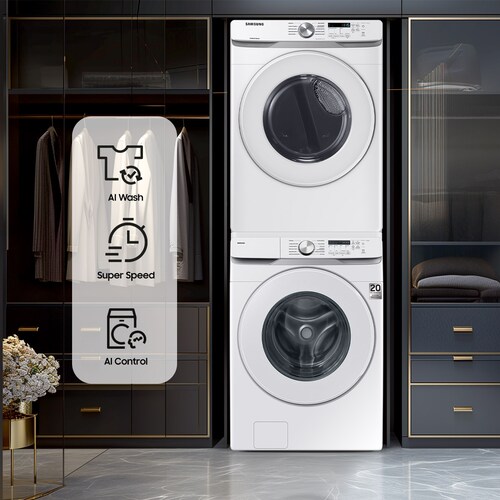 Combo Samsung 26 Kg / 24Kg F-Wd26D8250Wsp Blanco