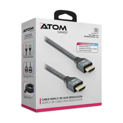 Cable Hdmi 2.1 8K Atom Games