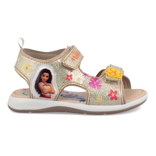 Sandalia con Brillos Diseño Disney Moana 2 para Niña