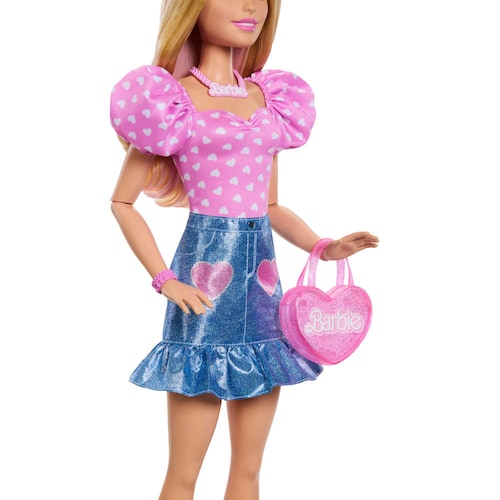 Barbie Large Dolls 71Cm Falda Mezclilla Sorpresa
