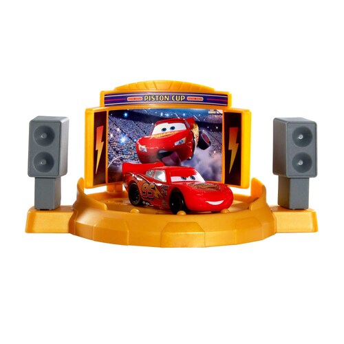 Cars de Disney Y Pixar Pista Lanza Y Gana