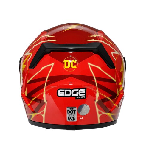 Casco Integral para Motociclista Juvenil Dc By Edge Flash