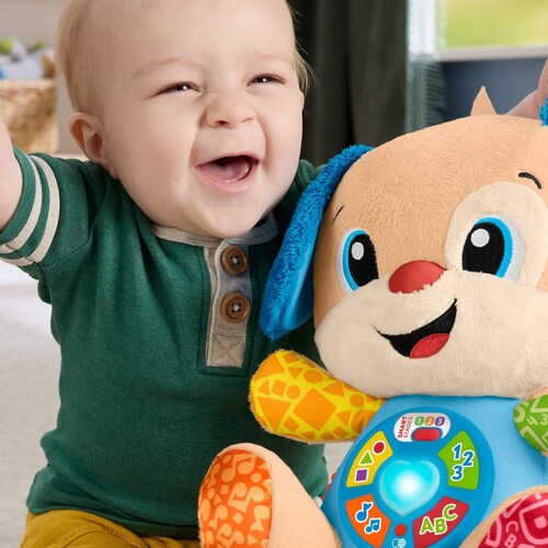 Fisher-Price Ríe Y Aprende Juguete Perrito Aprende Conmigo