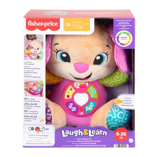 Fisher Price Rie Y Aprende Perrito Aprende Conmigo