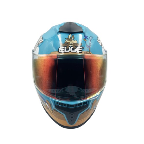 Casco Cerrado para Motociclista Looney Toons Correcaminos
