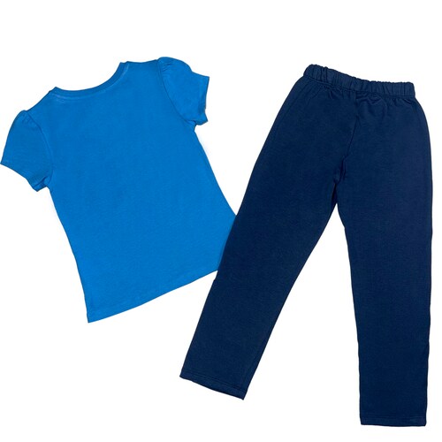 Pijama Playera y Pantalón Stitch Disney para Niña