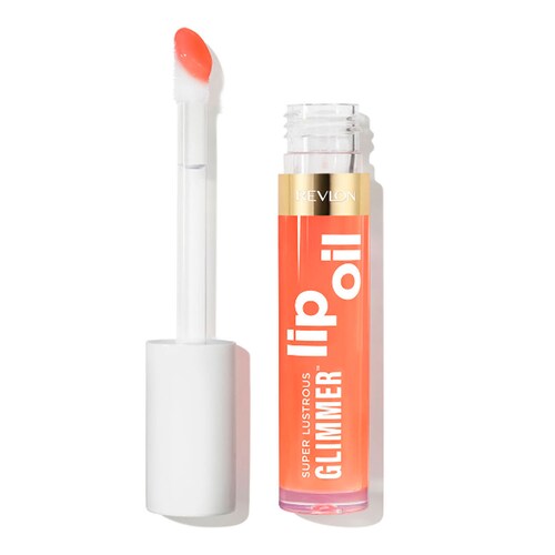 Super Lustrous Glimmer Lip Oil Miss Coral Revlon