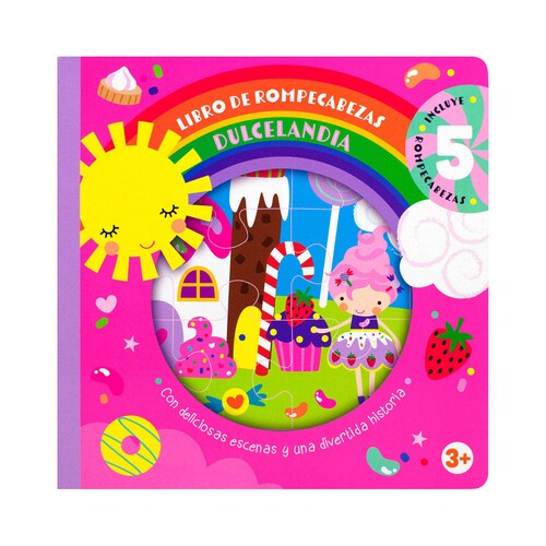 Libro Didáctico de Rompecabezas: Dulcelandia