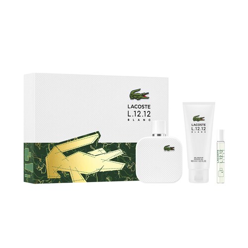 Estuche Eau de Toilette Lacoste L1212 Blanc 100Ml para Hombre