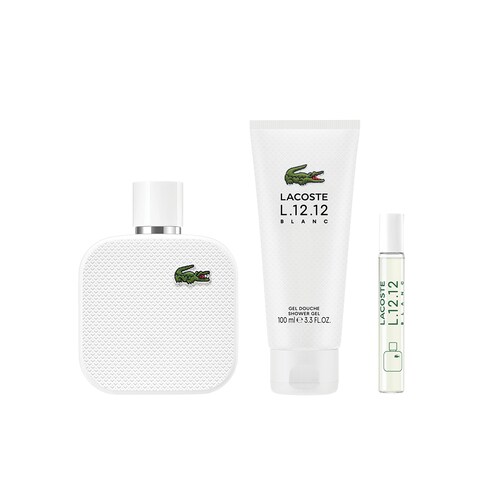Estuche Eau de Toilette Lacoste L1212 Blanc 100Ml para Hombre